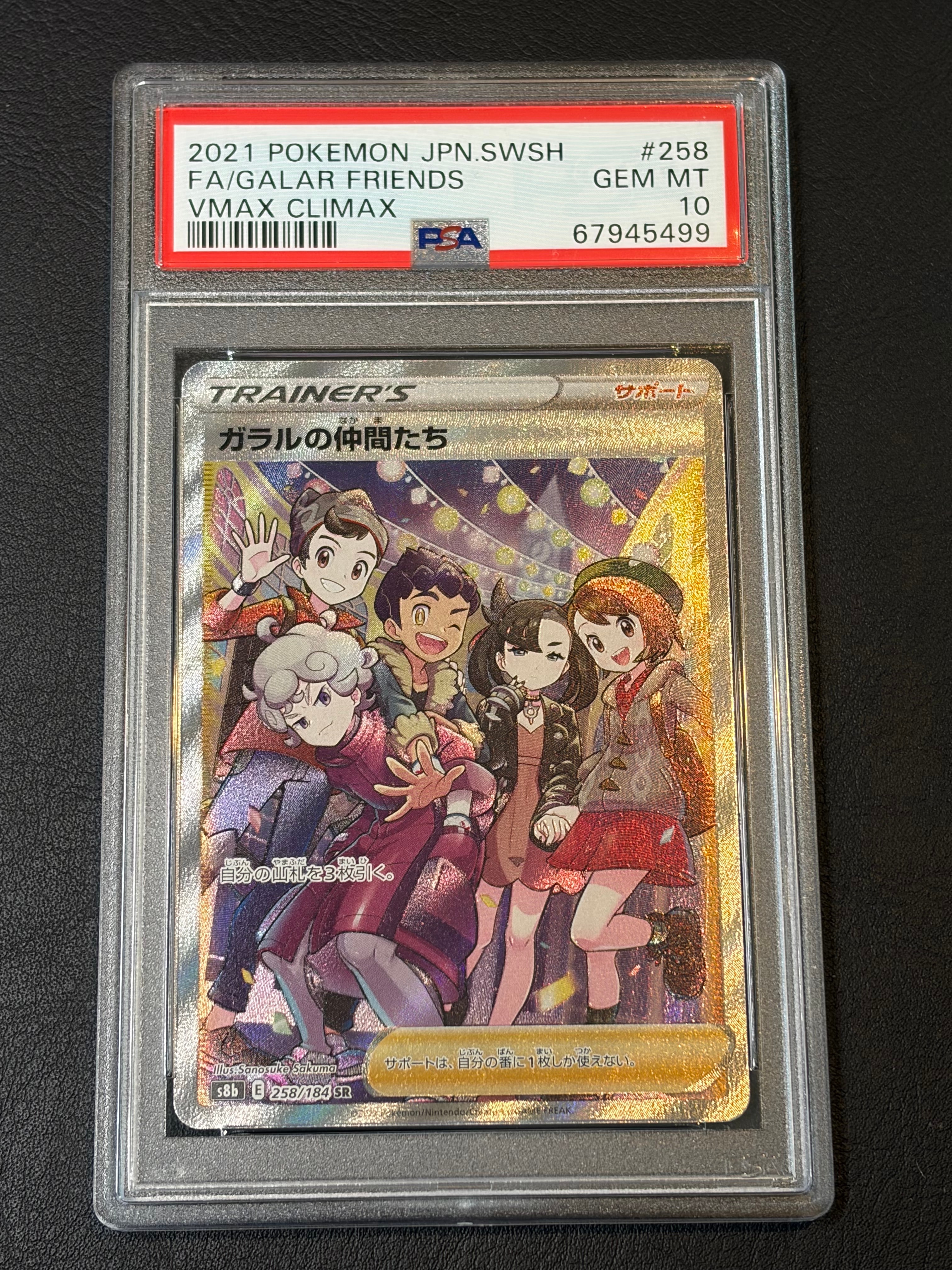 ガラルの仲間たち SR[S8b 258/184](ハイクラスパック「VMAX