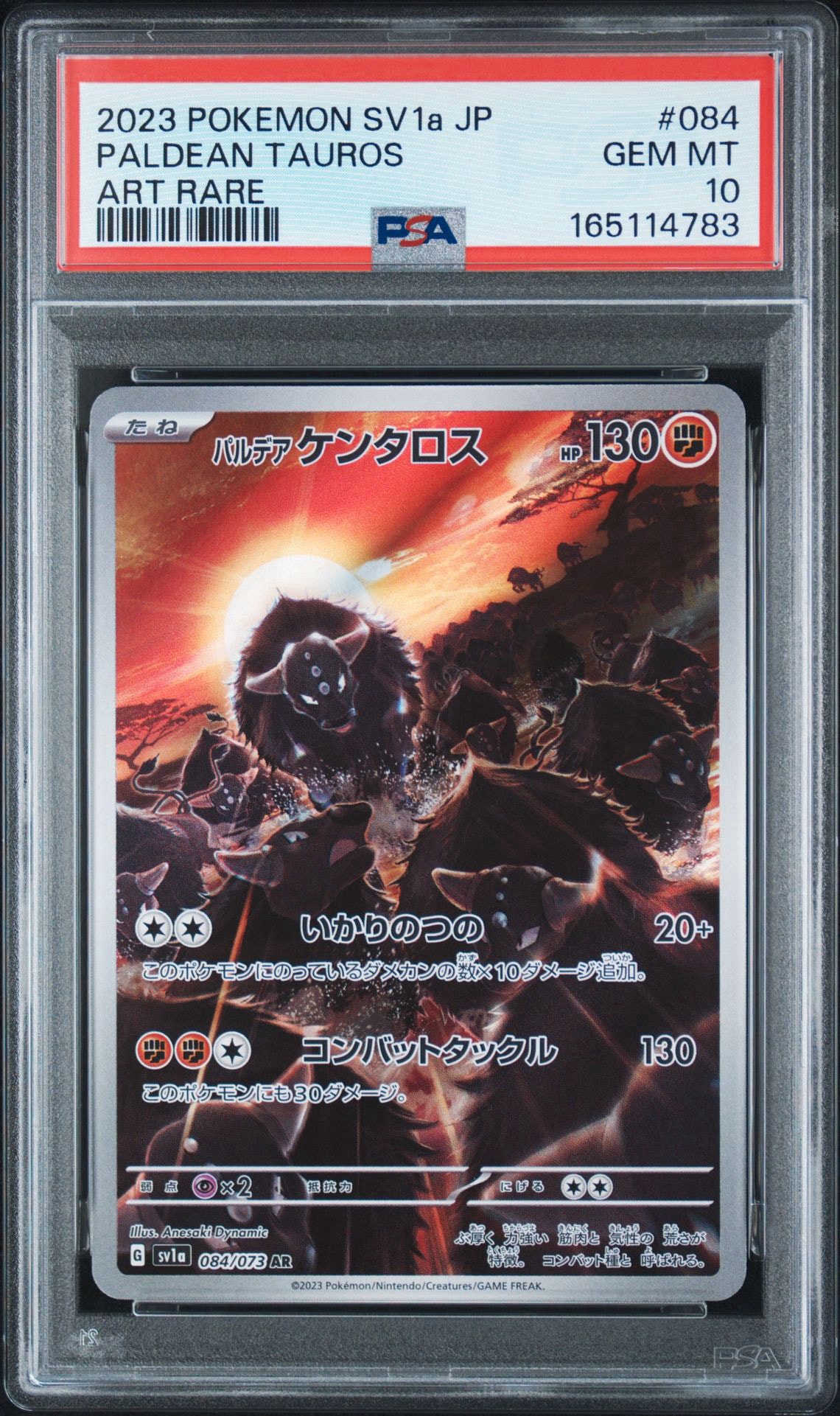 Paldean Tauros