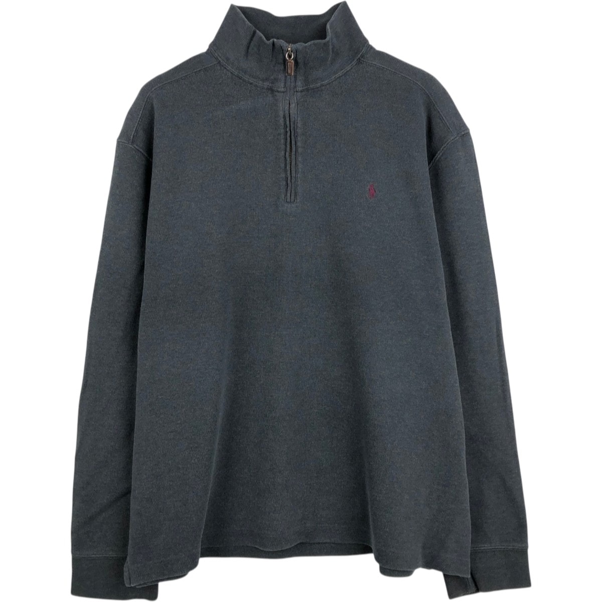 古着 ラルフローレン Ralph Lauren POLO by Ralph Lauren ハーフジップスウェットシャツ トレーナー メンズXL相当/eaa676263