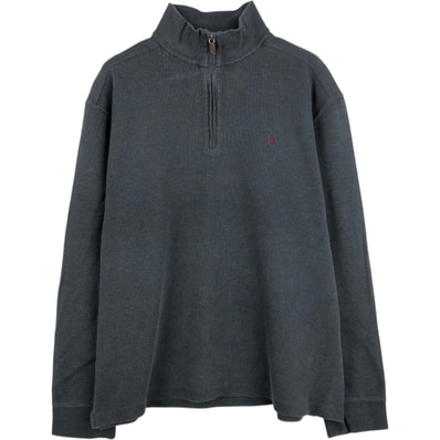 古着 ラルフローレン Ralph Lauren POLO by Ralph Lauren ハーフジップスウェットシャツ トレーナー メンズXL相当/eaa676263