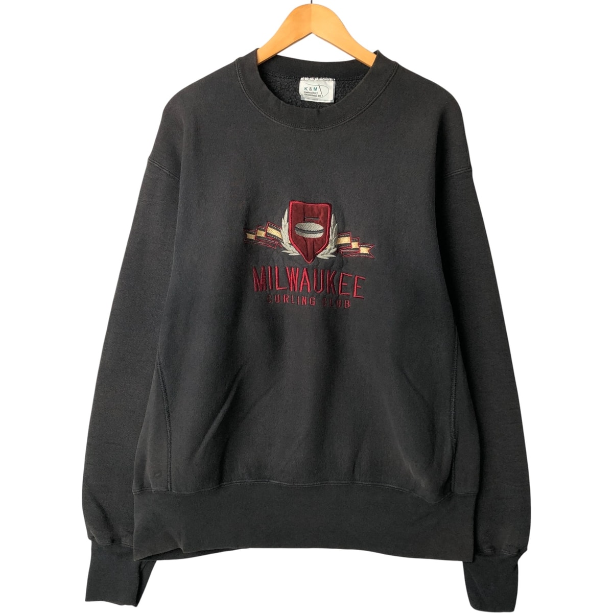 古着 90年代 リー Lee NBA MILWAUKEE BUCKS ミルウォーキー バックス カレッジスウェットシャツ トレーナー USA製 メンズXL相当 ヴィンテージ/eaa584350