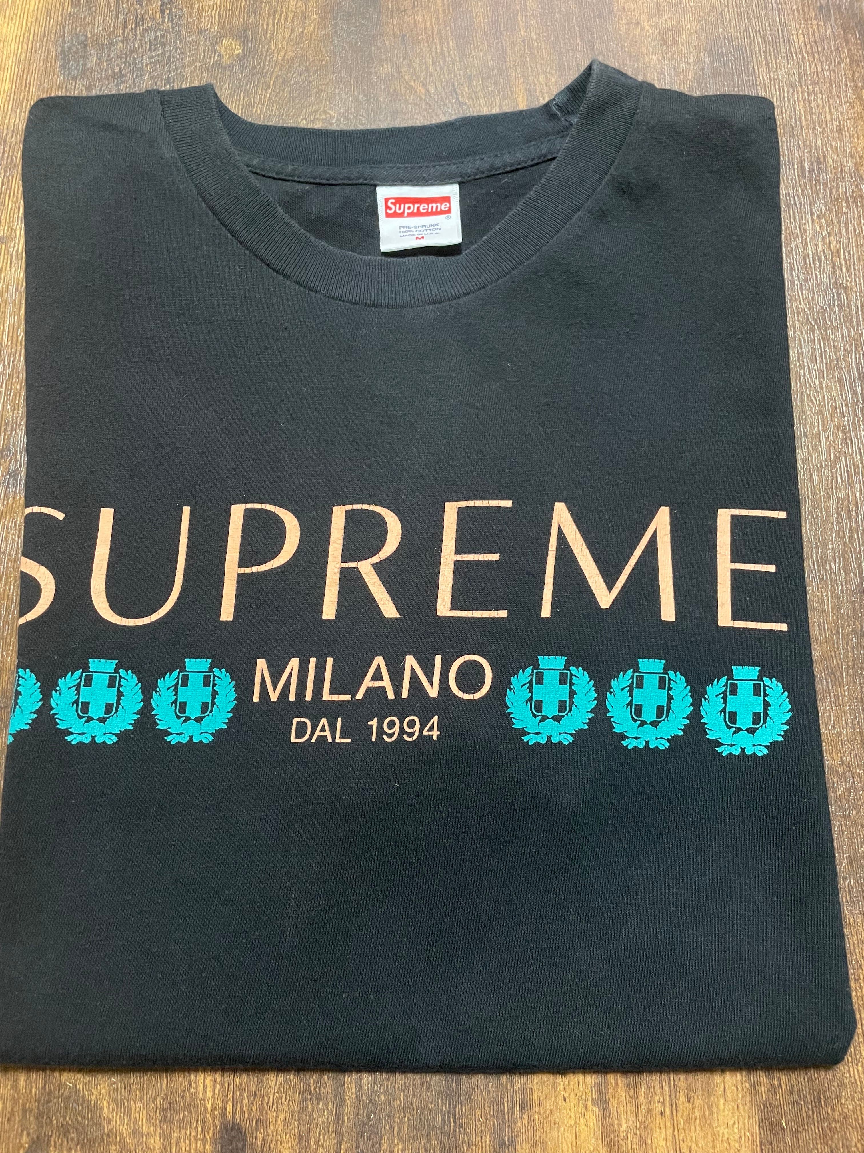 Supreme Milano Tee "Black"