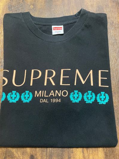 Supreme Milano Tee "Black"