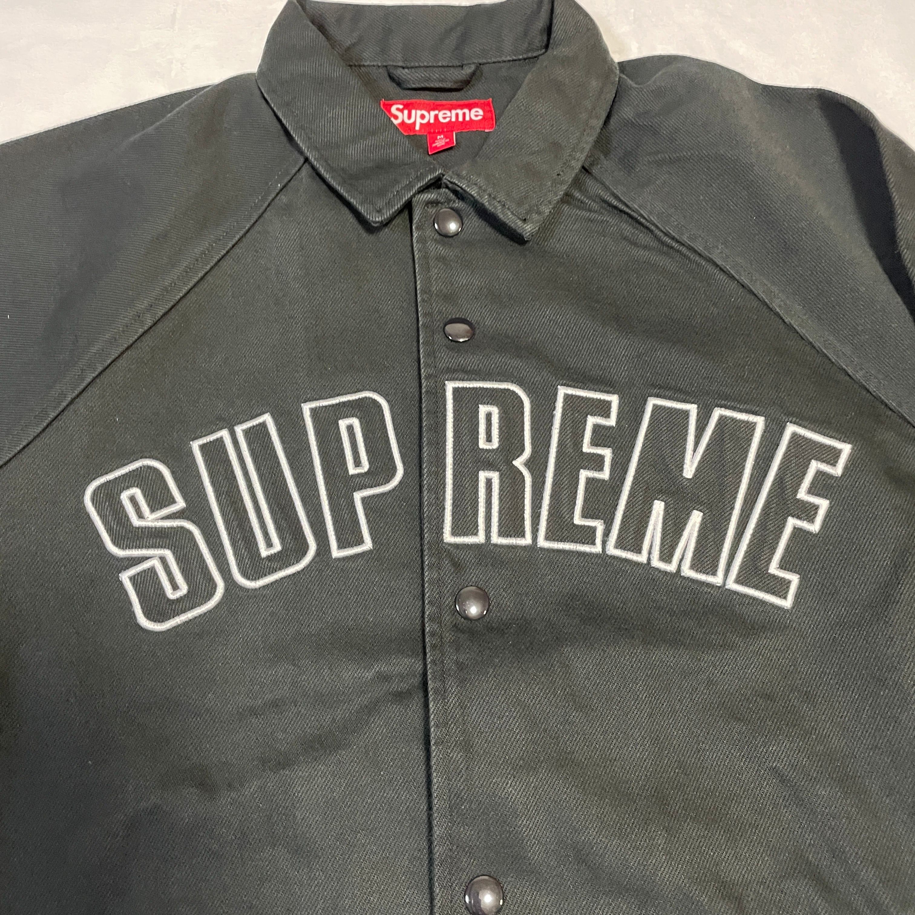 Supreme ARC Denim Coaches Jacket "Black"