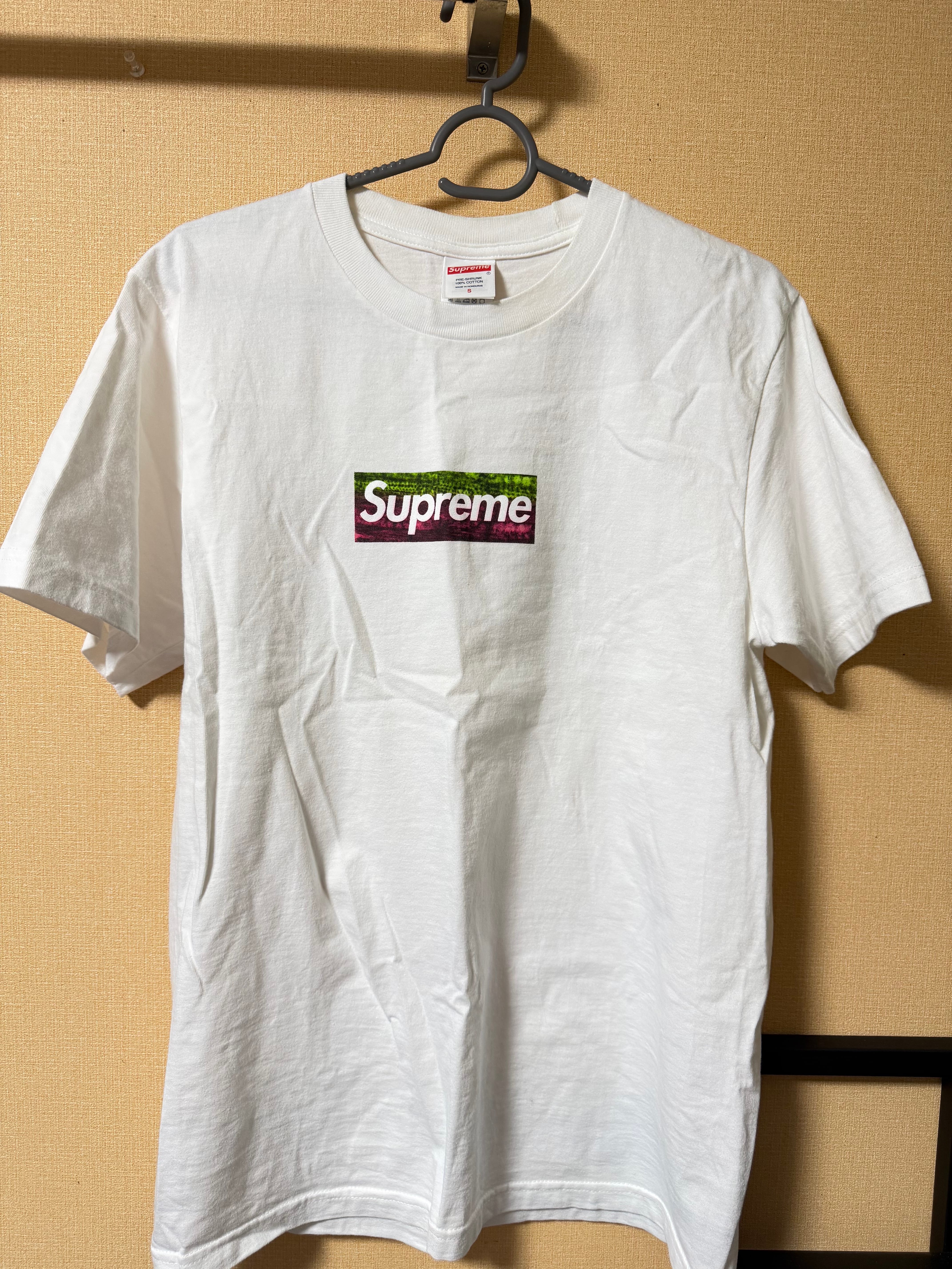 Supreme Los Angeles Fire Relief Box Logo Tee "White"