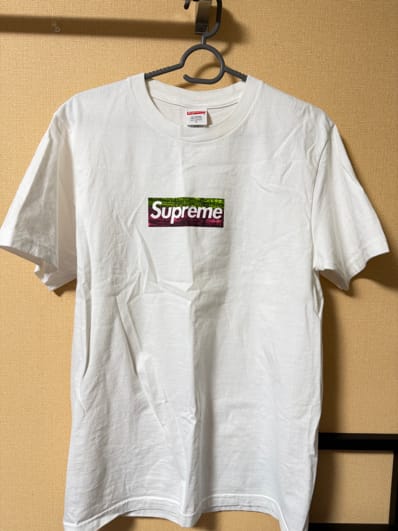 Supreme Los Angeles Fire Relief Box Logo Tee "White"