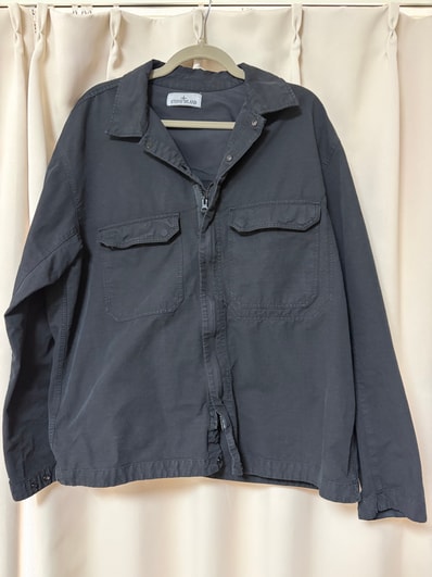 【美品】Stone Island シャツジャケット 25AW