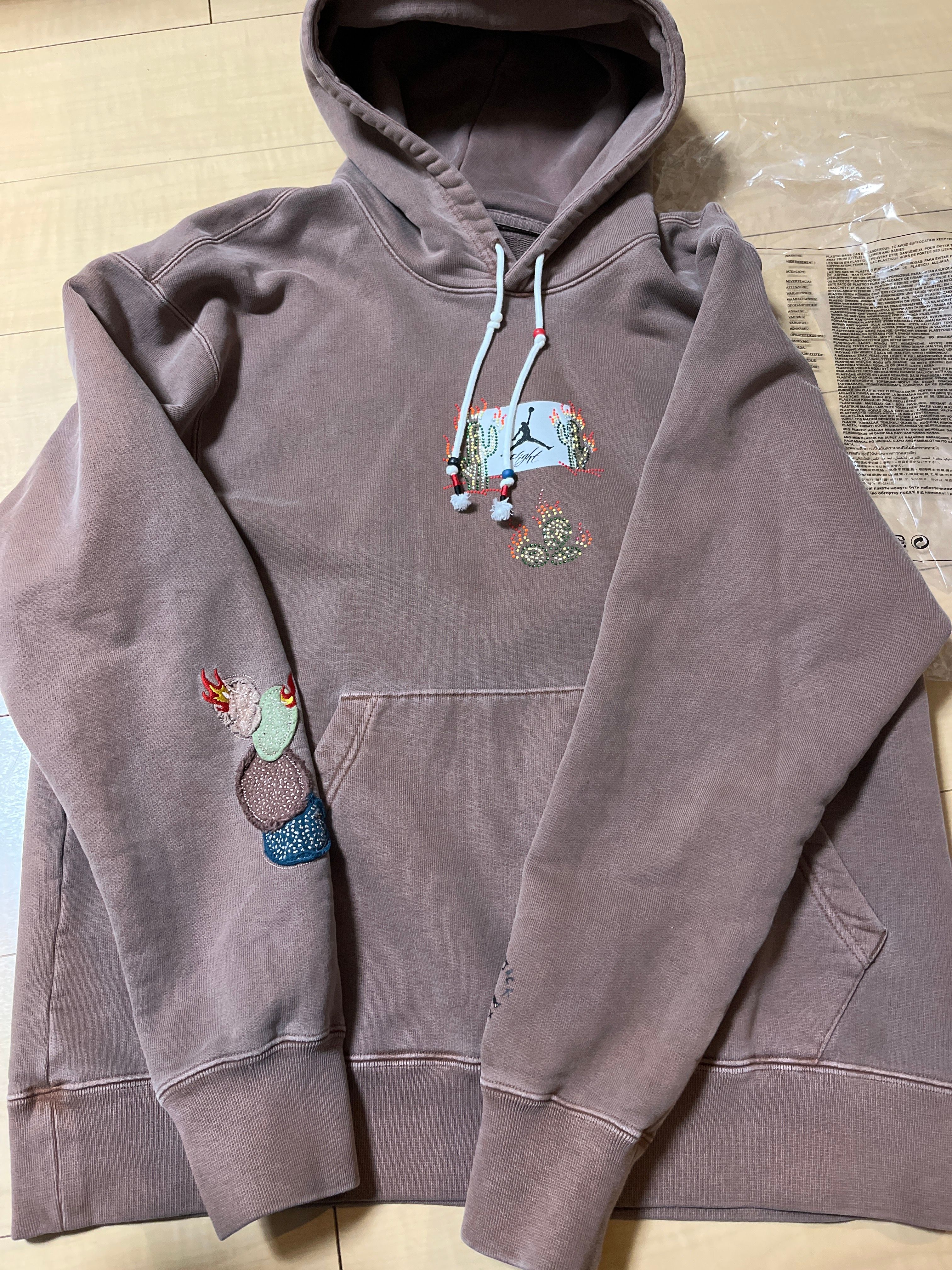 Travis Scott x Air Jordan Brand M J TS Hoodie "Archaeo Brown"