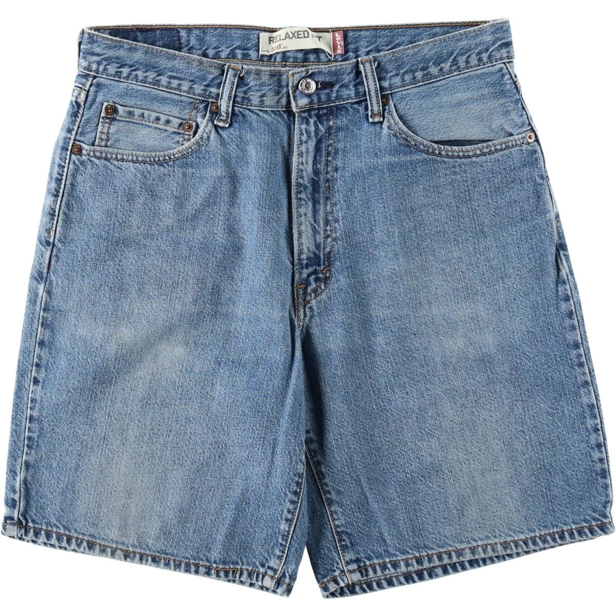 古着 リーバイス Levi's 550 RELAXED FIT デニムショーツ ショートパンツ メンズw34相当/eaa620226