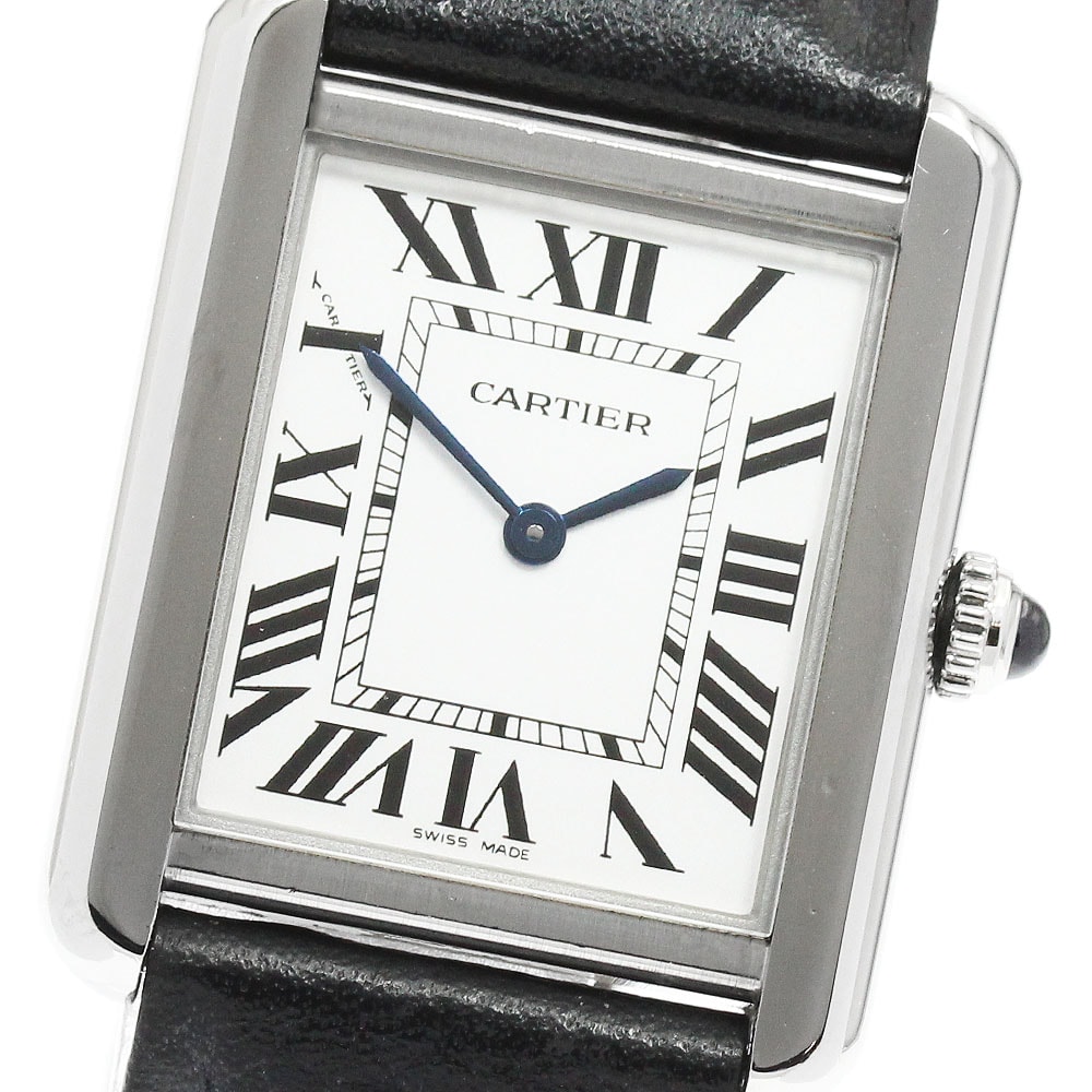 ☆良品 カルティエ タンクソロSM WSTA0030 レディース 【中古】