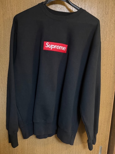 Supreme Box Logo Crewneck "Black" (22FW)