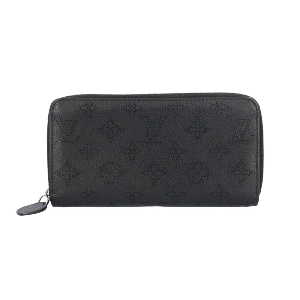 Louis Vuitton Zippy Wallet Monogram Mahina Leather "Noir"