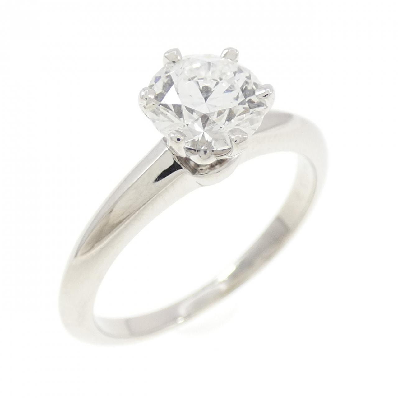 ティファニー クラシックソリティア リング 0.73CT