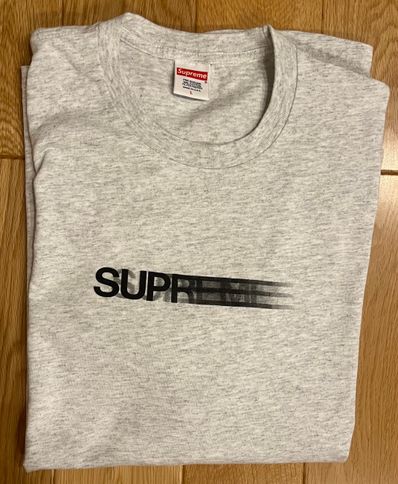Supreme Motion Logo Tee "Ash Grey" (20SS)