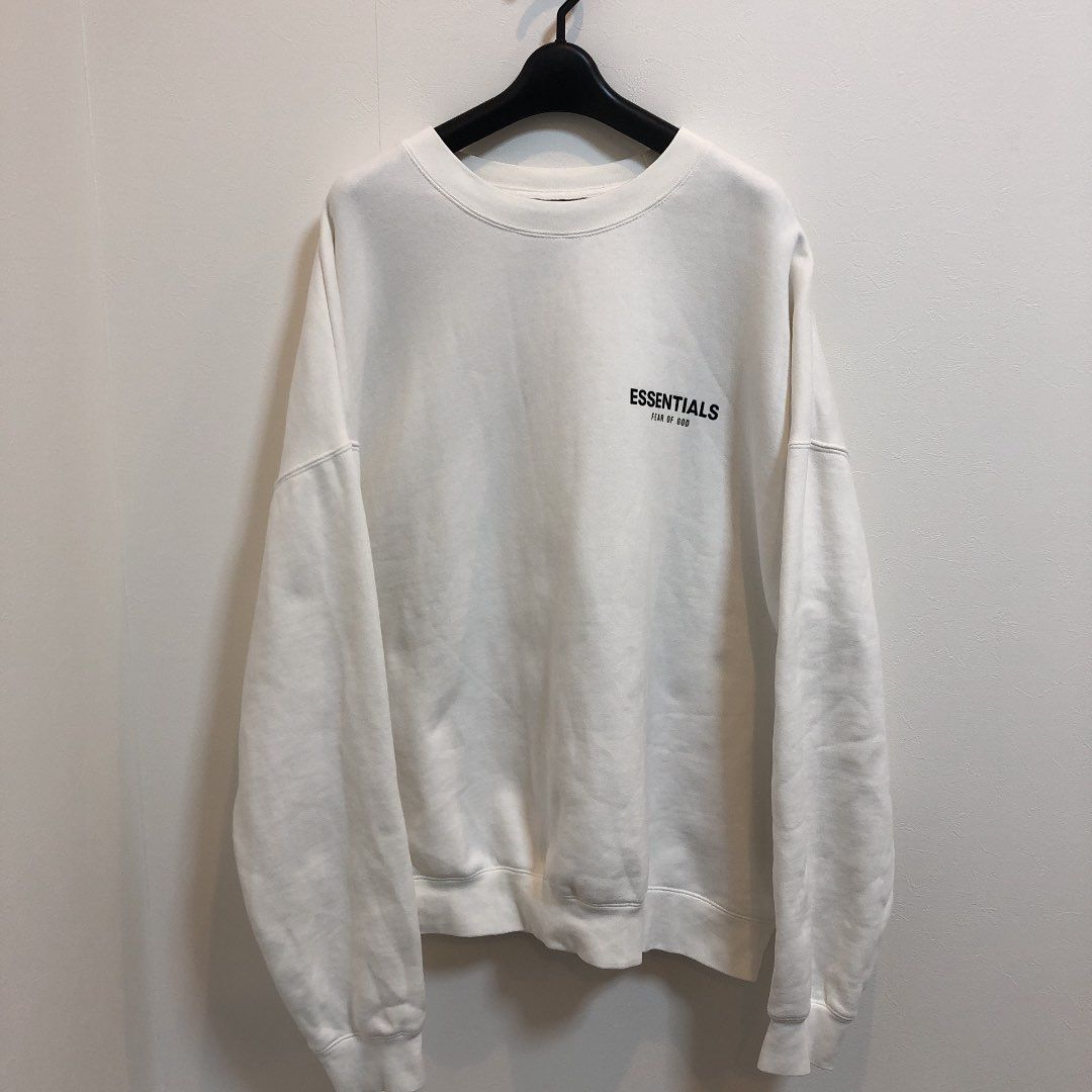 FEAR OF GOD ESSENTIALS Photo Crewneck Sweatshirt "Black"