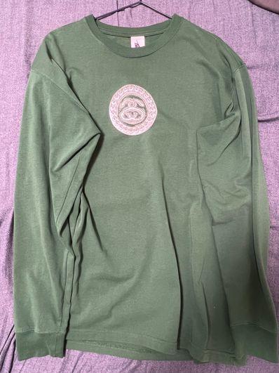 Nike x Stussy SS Link L/S T-Shirt "Green"