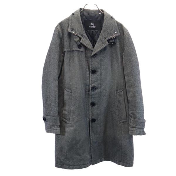 BURBERRY BLACK LABEL バーバリーブラックレーベル 三陽商会 トレンチコート L グレー系 裏キルティング