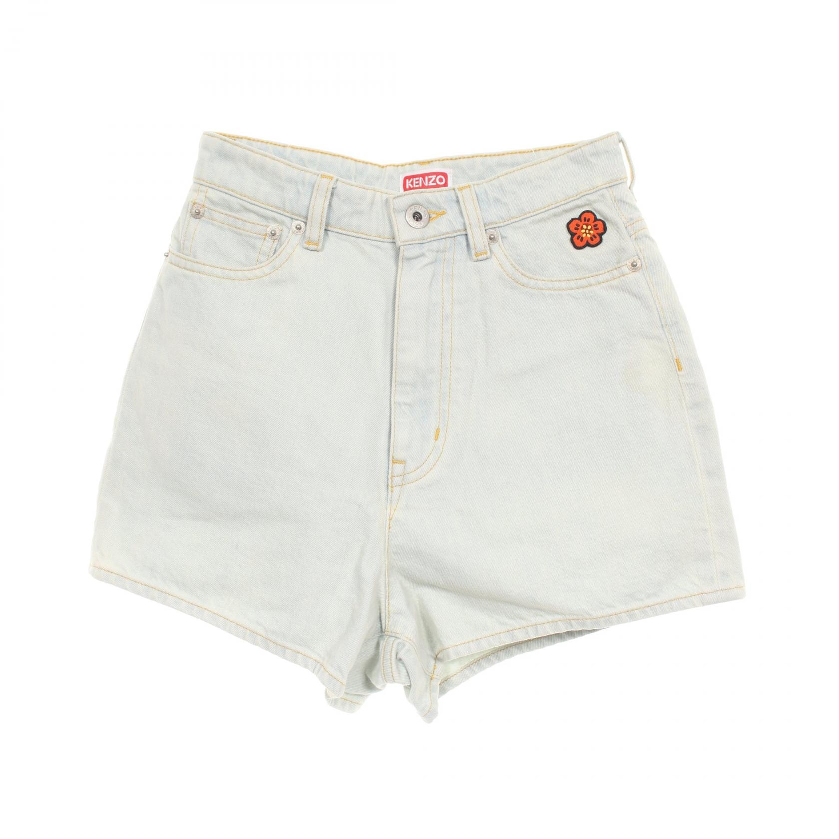 ケンゾー KENZO デニムパンツ 衣料品 ボトムス コットン レディース ブルー系 【中古】