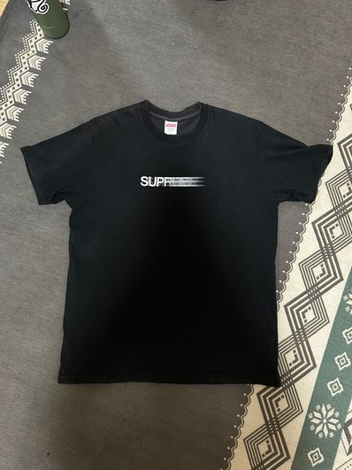 Supreme Motion Logo Tee "Black" (23SS)
