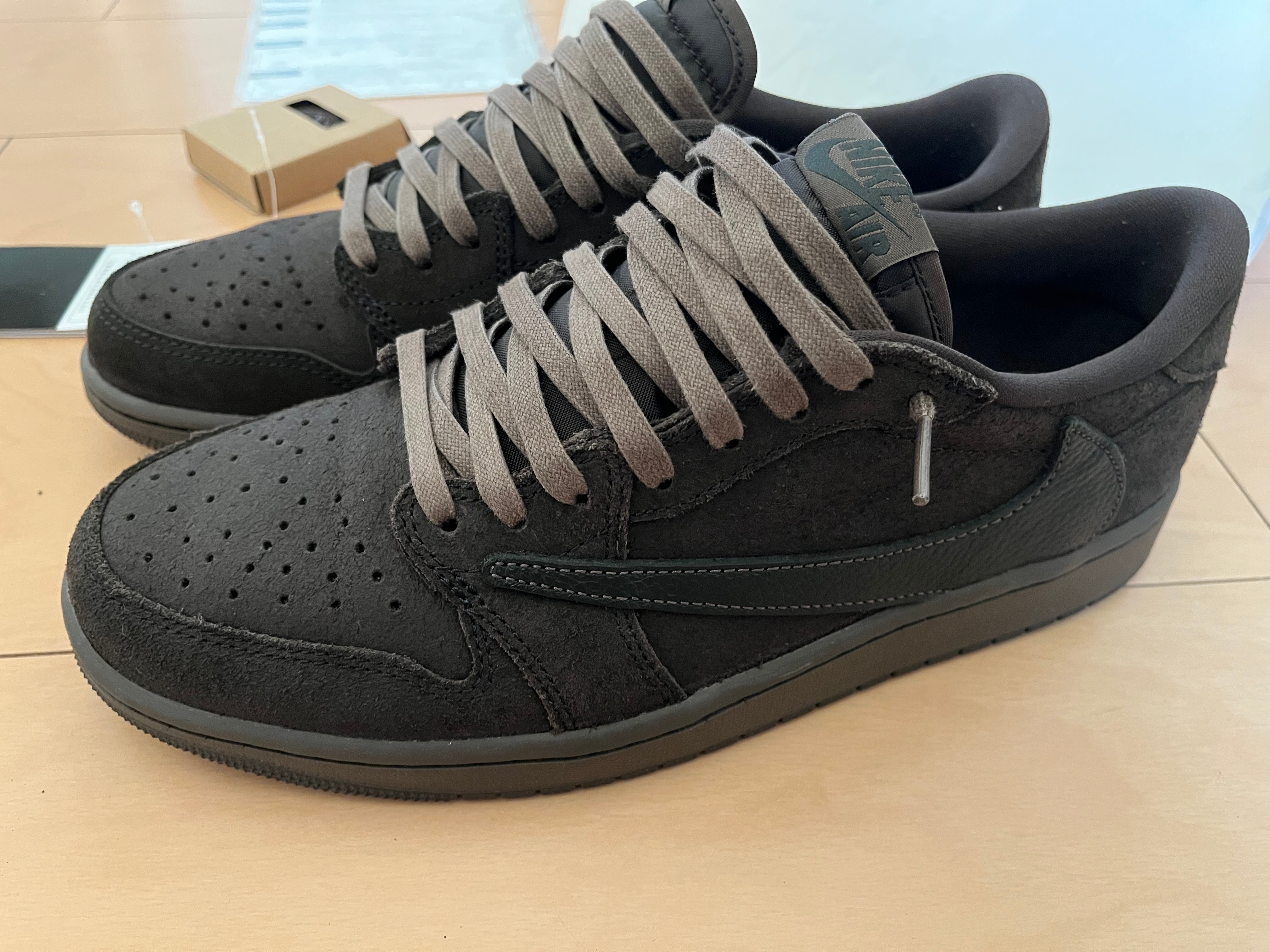 Travis Scott × Nike Air Jordan 1 Low OG SP "Velvet Brown and Dark Mocha"