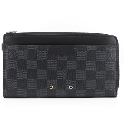 Louis Vuitton Zippy Dragonne Damier Graphite