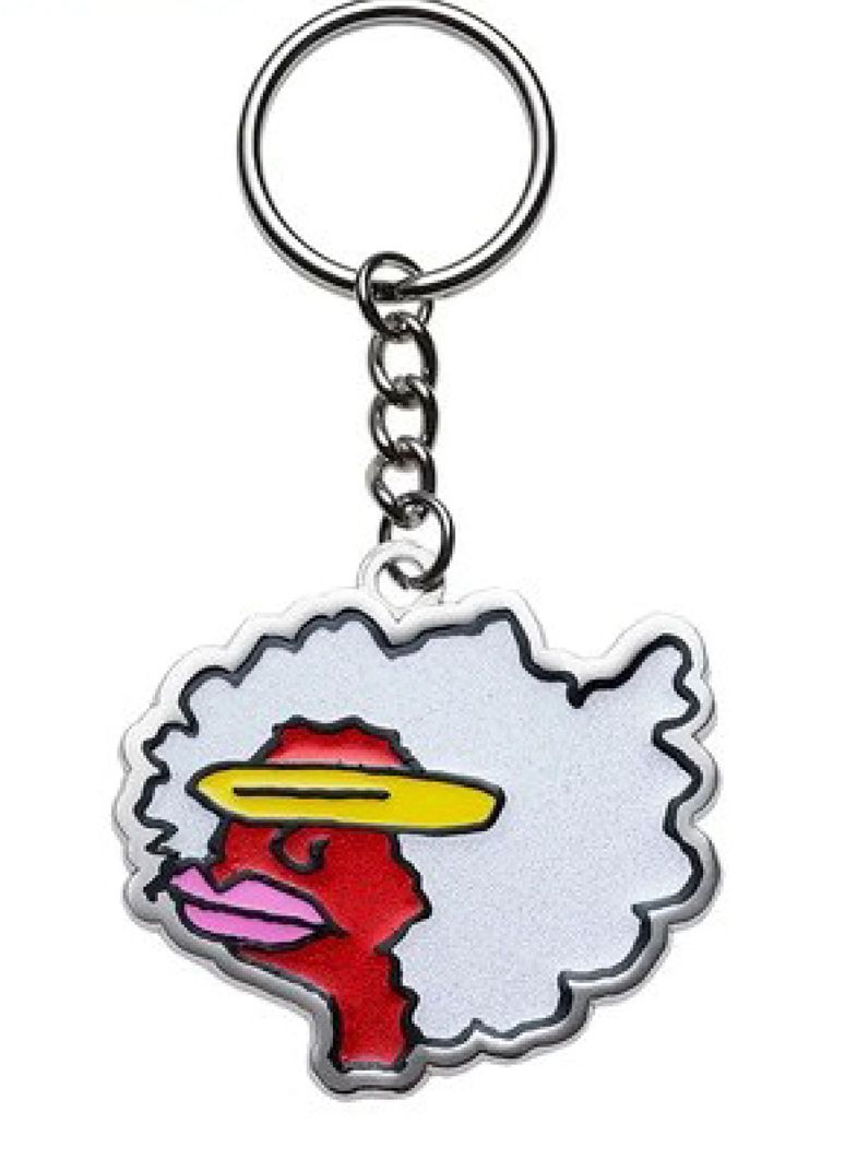 Gonz Ramm Keychain White 