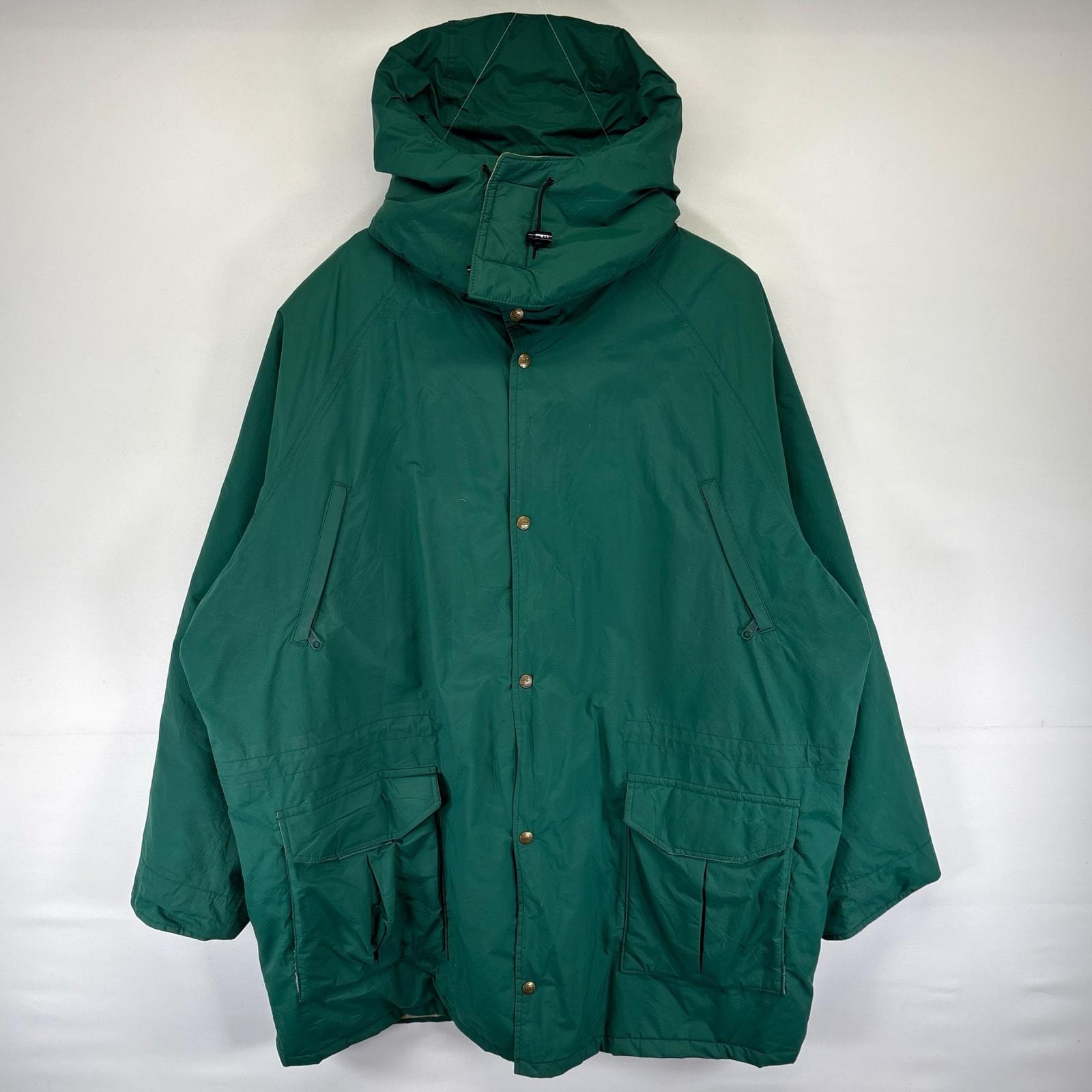 古着 80's/80年代 ヴィンテージ エルエルビーン L.L.Bean USA製 GORE-TEX ジャケット MAINE WARDENS PARKA 2XL  グリーン系 メンズ