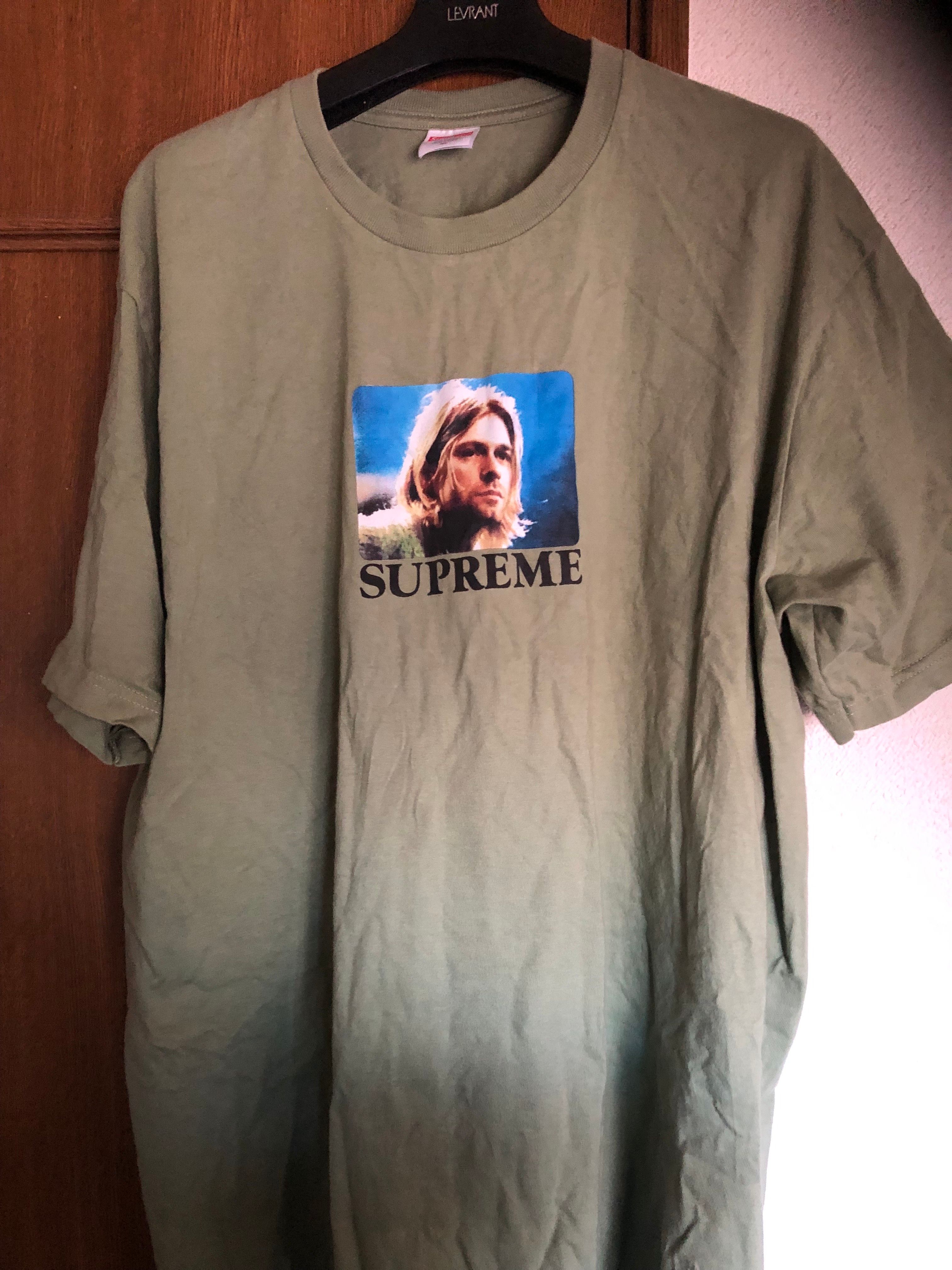 Supreme Kurt Cobain Tee "Light Olive"