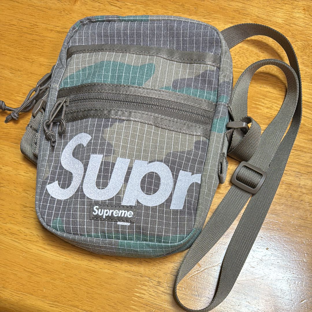 Supreme Shoulder Bag "Woodland Camo" (24SS)