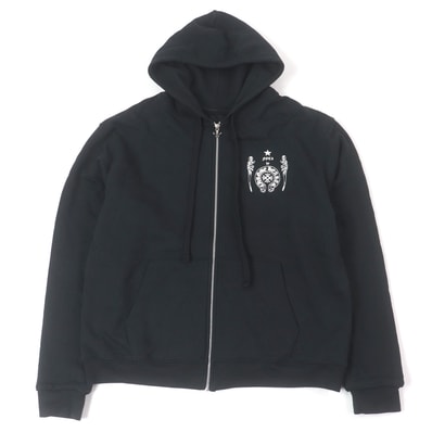 Chrome Hearts Foti Harris Teeter Space Suit Zip Hoodie "Black"