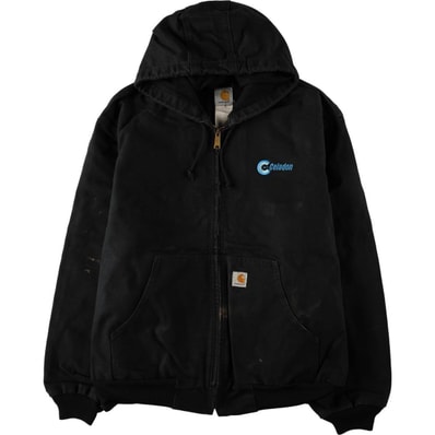 古着 カーハート Carhartt アクティブジャケット アドバタイジング ダックワークジャケット メンズXXL相当 厚手/eaa673786