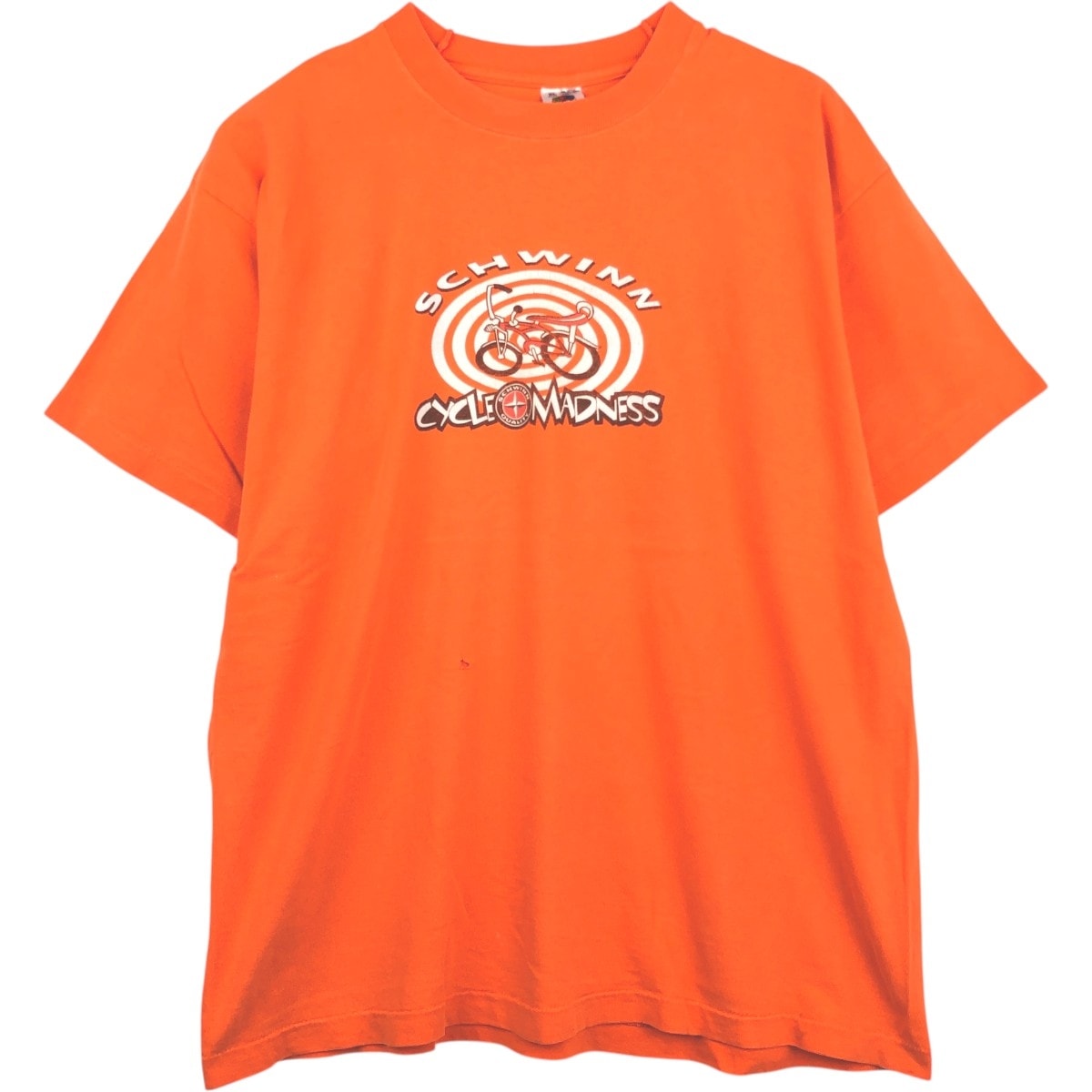古着 フルーツオブザルーム FRUIT OF THE LOOM プリントTシャツ USA製 メンズXL相当/eaa636876