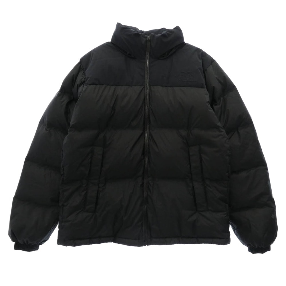THE NORTH FACE ノースフェイス ダウンジャケット ND92332 GTX NUPSTE JACKET GORE-TEX ゴアテックス ヌプシ ダウン ジャケット ブラック系 ダークネイビー系 XL【中古】