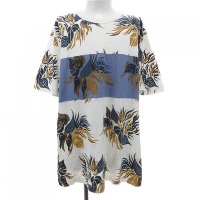 ルイヴィトン LOUIS VUITTON プリンテッドブロッサムストライプインサートTシャツ HEY02WFMB Tシャツ