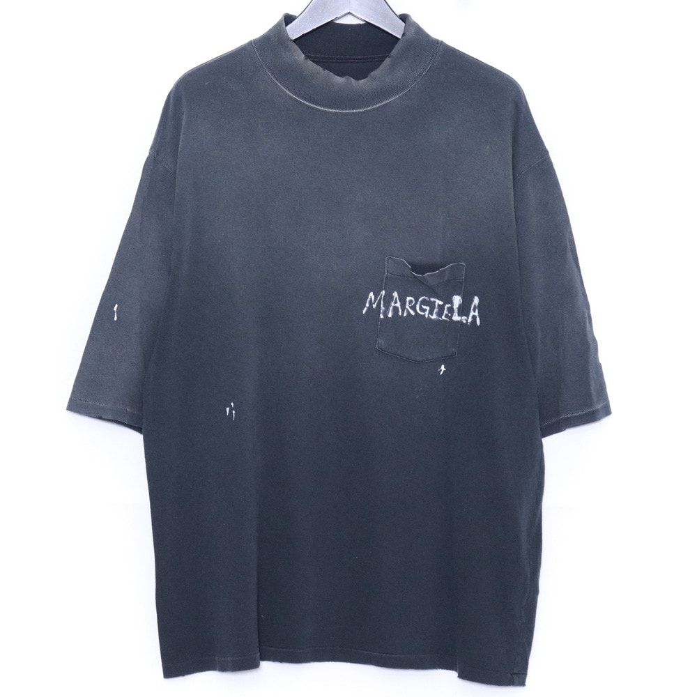 Maison Margiela Men's Graffiti Logo T-Shirt "Black"