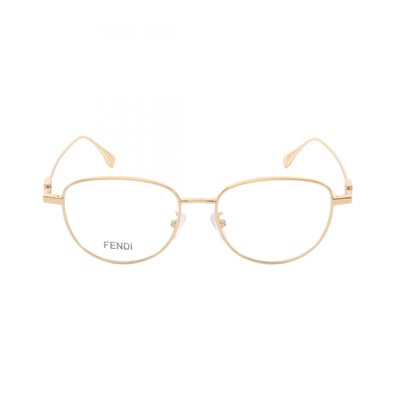 フェンディ FENDI FFロゴ メガネ 衣料品 GP レディース ゴールド系 50109F03052 【新品】