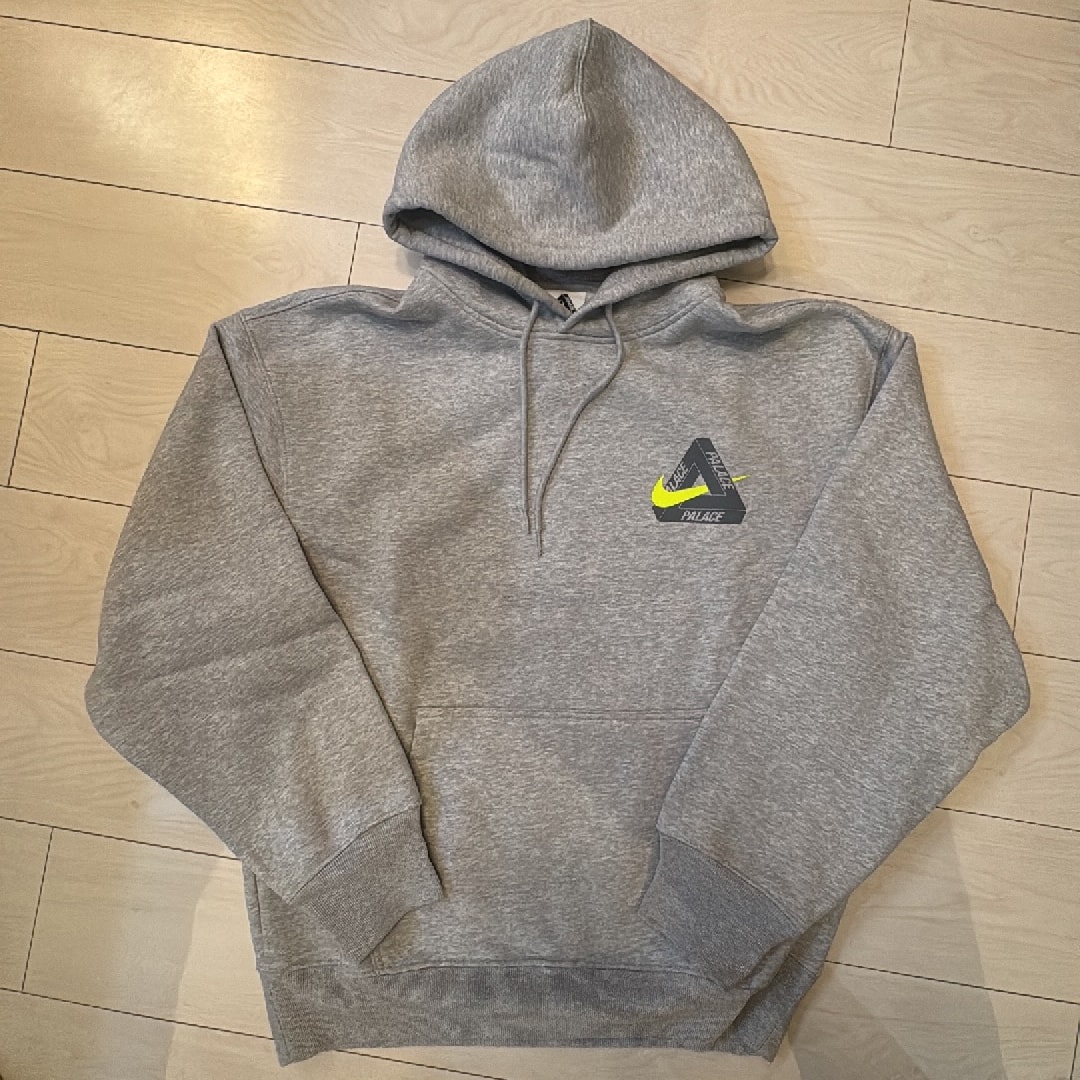 PALACE x Nike Tri Swoosh Hood "Grey Marl"
