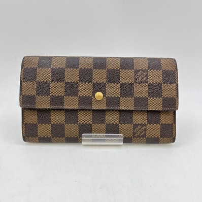 LOUIS VUITTON ルイヴィトン ダミエ ポルトフォイユ トレゾール インターナショナル N61215 ブラウン