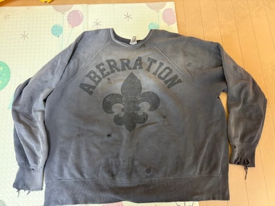 Saint Mxxxxxx Crew Neck Sweat Abberation "Charcoal"