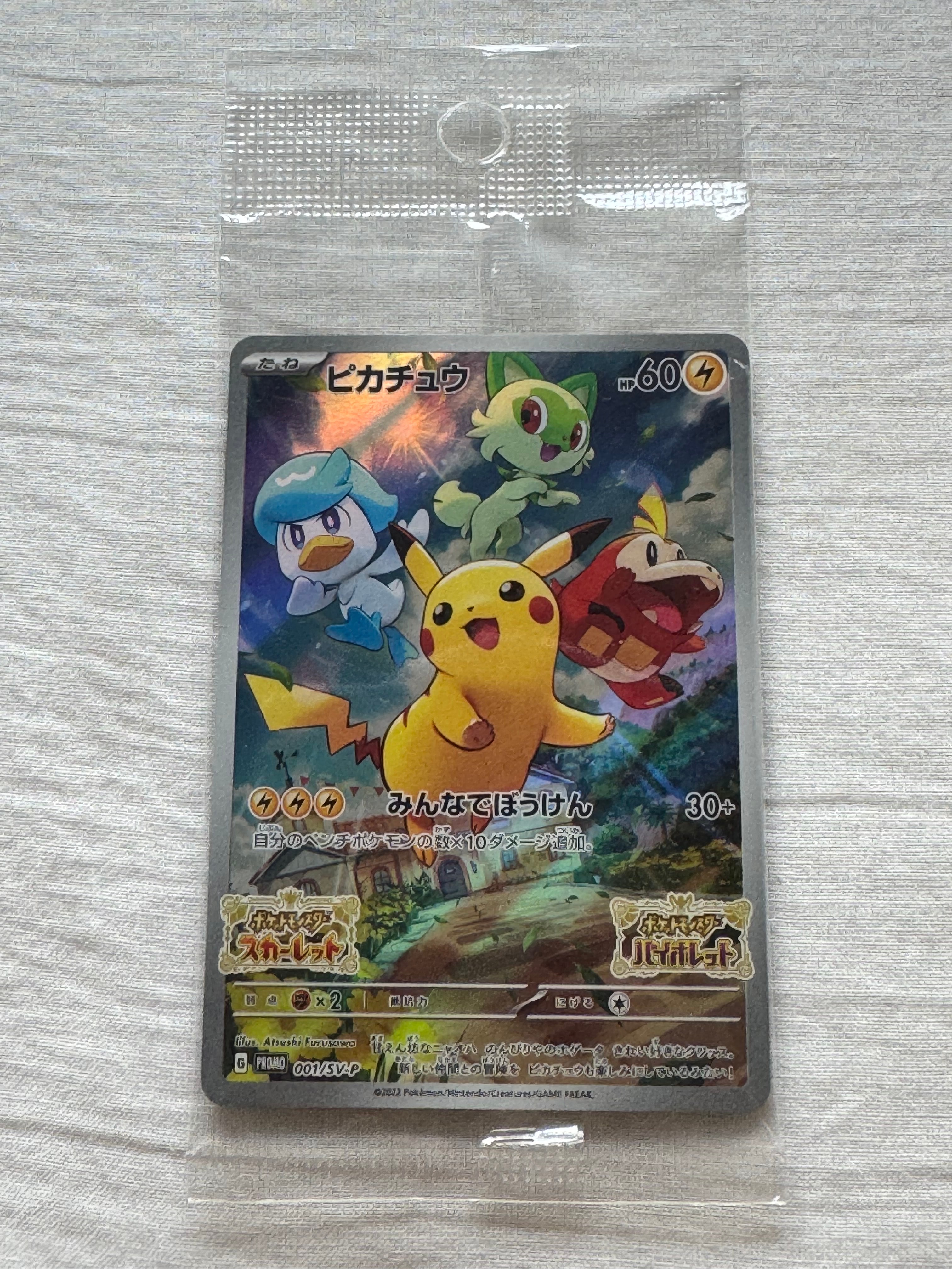 ピッチのピカチュウ シュート: プロモ[XY-P](プロモーションカード「XY