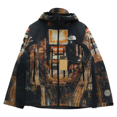 Supreme シュプリーム THE NORTH FACE ノースフェイス 22AW NP52207I x The North Face ザノースフェイス Taped Seam Shell Jacket Times square XLサイズ【美品】【中古】