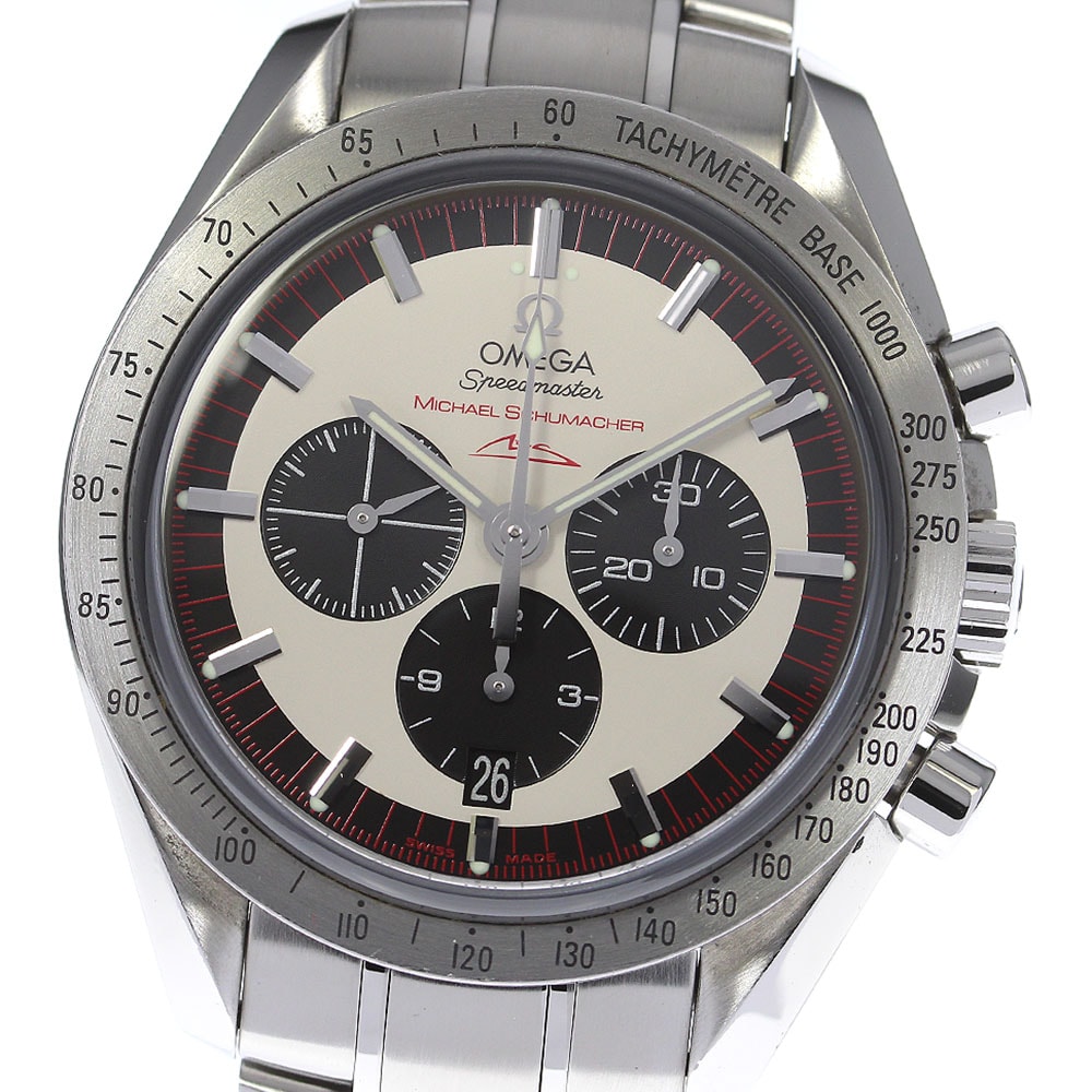 オメガ スピードマスター シューマッハ レジェンド メンズ 【中古】