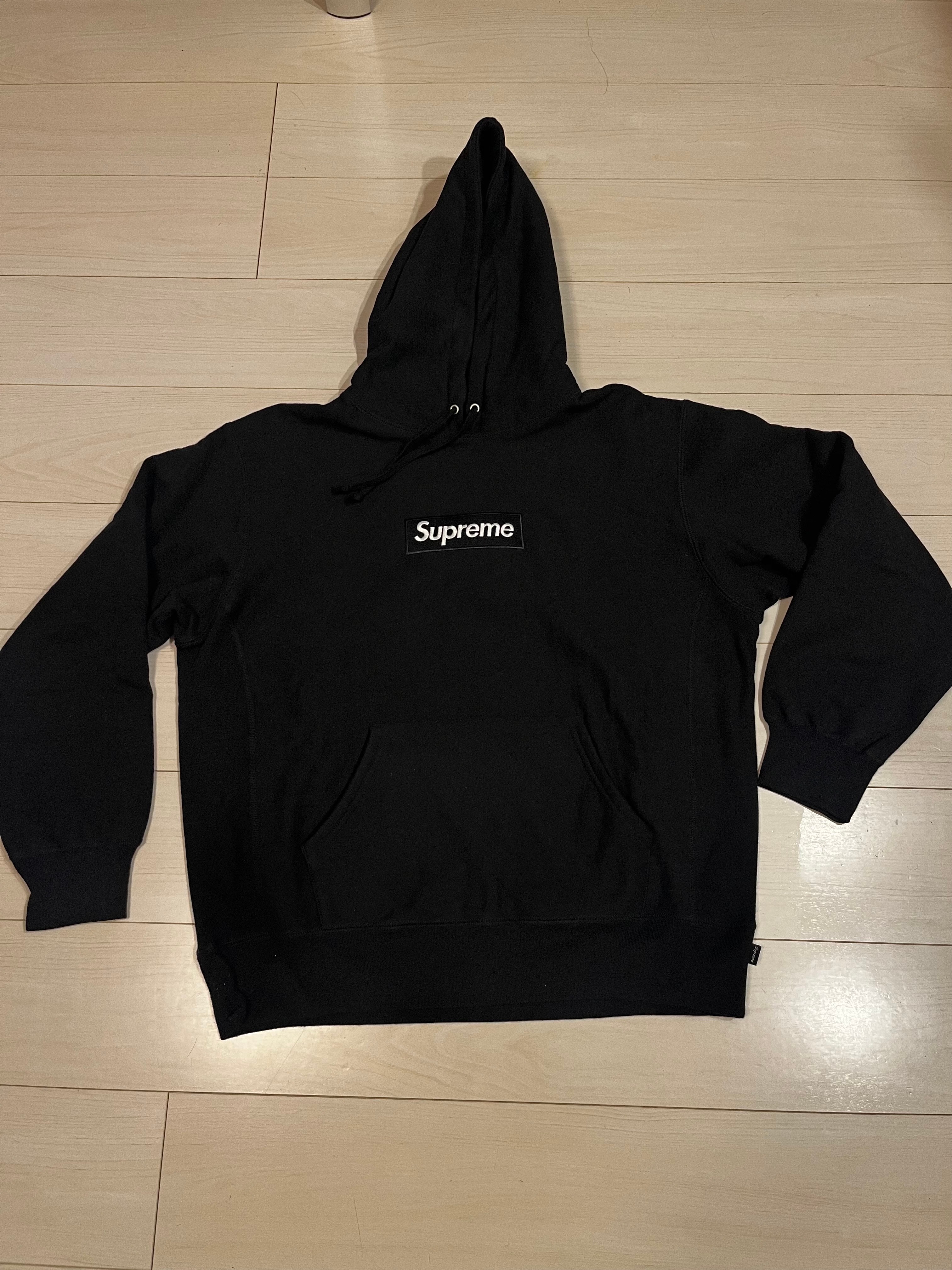 Supreme Box Logo Hooded Sweatshirt "Black" (21FW)