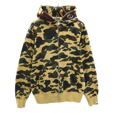 A BATHING APE 長袖 スウェット ジップパーカー