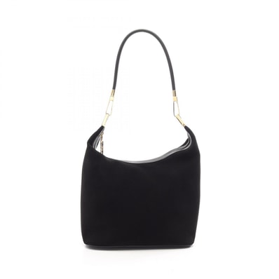 グッチ GUCCI ショルダーバッグ バッグ スウェード レザー レディース ブラック系 001 3814 【中古】