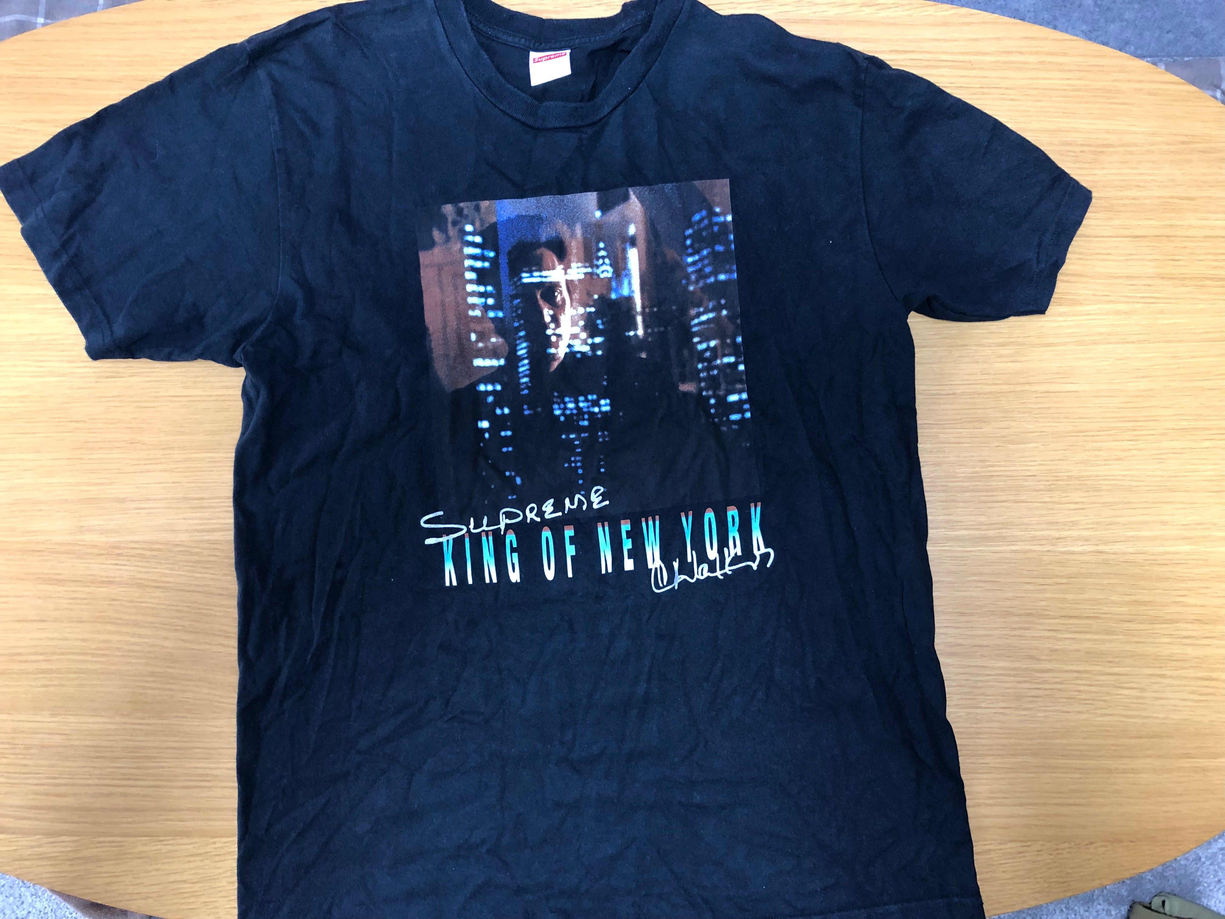 Supreme Christopher Walken King Of New York Tee "Black"