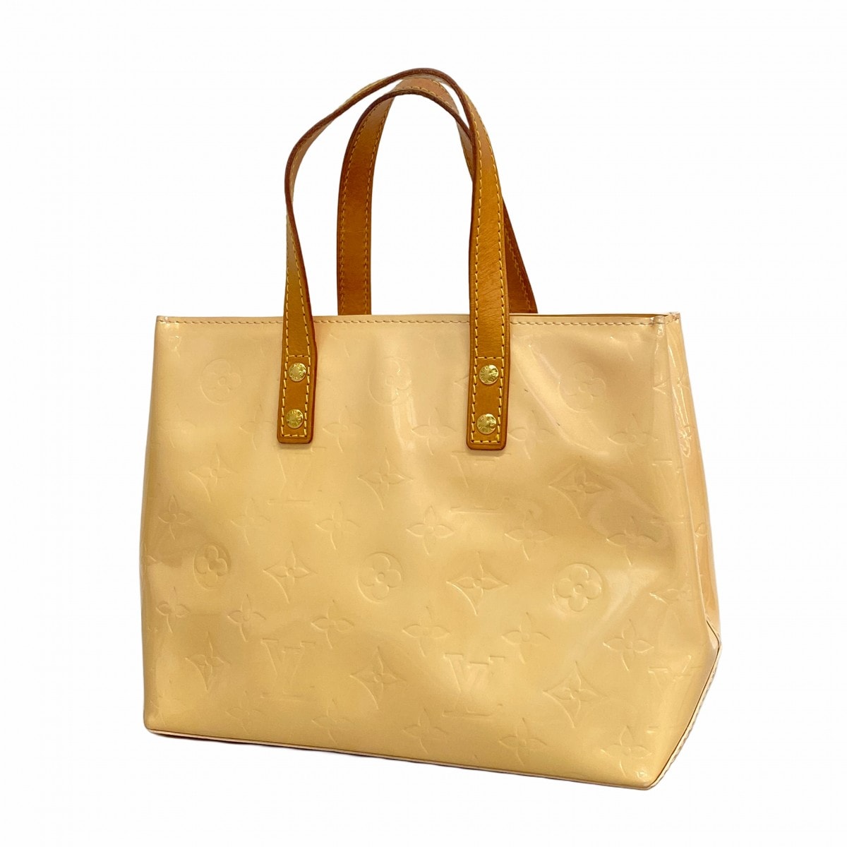 【6dc2837-k】ルイヴィトン ハンドバッグ ヴェルニ リードPM M91306 マシュマロピンク【中古】レディース