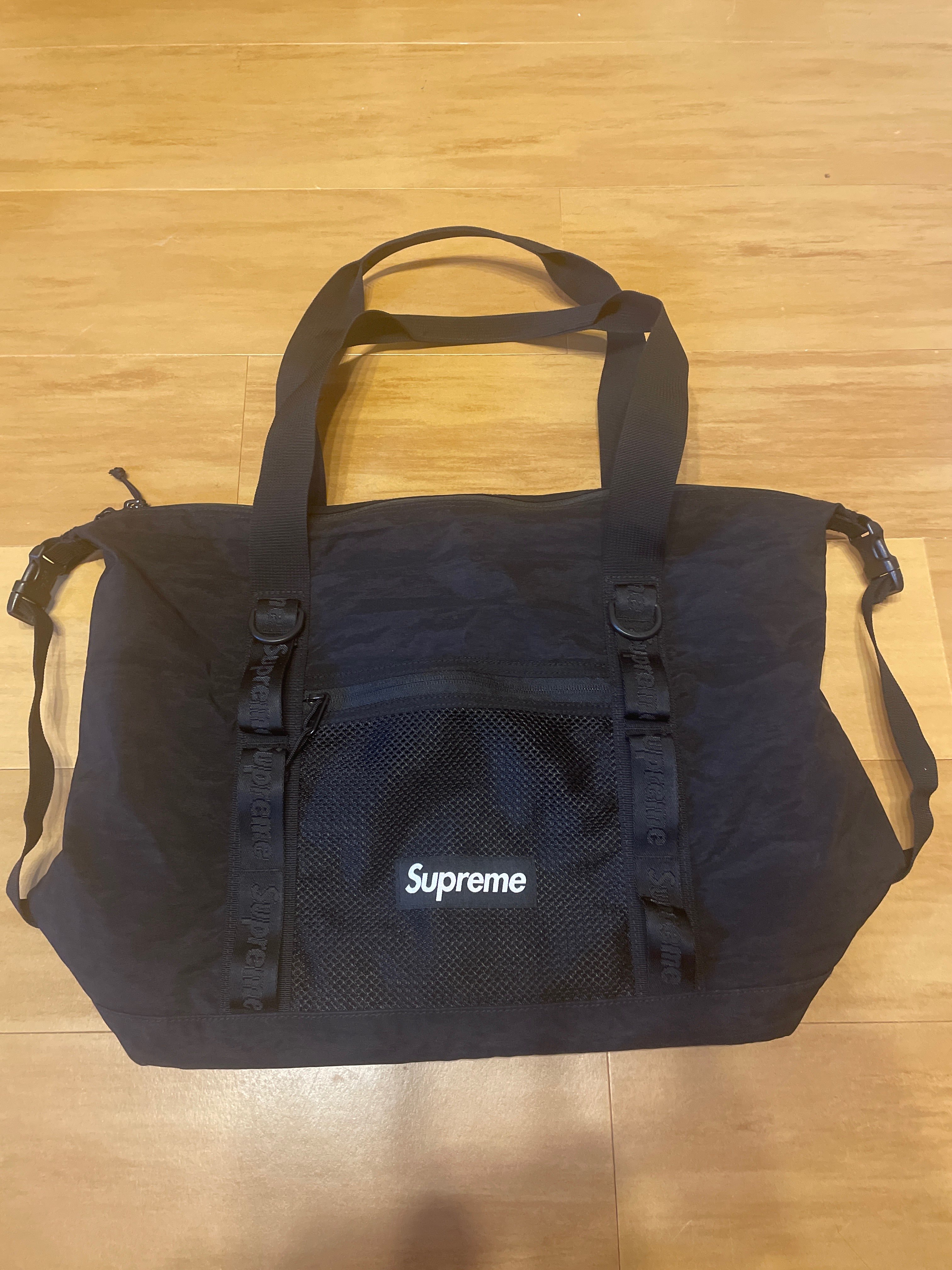 Supreme Zip Tote 25L "Black" (20FW)