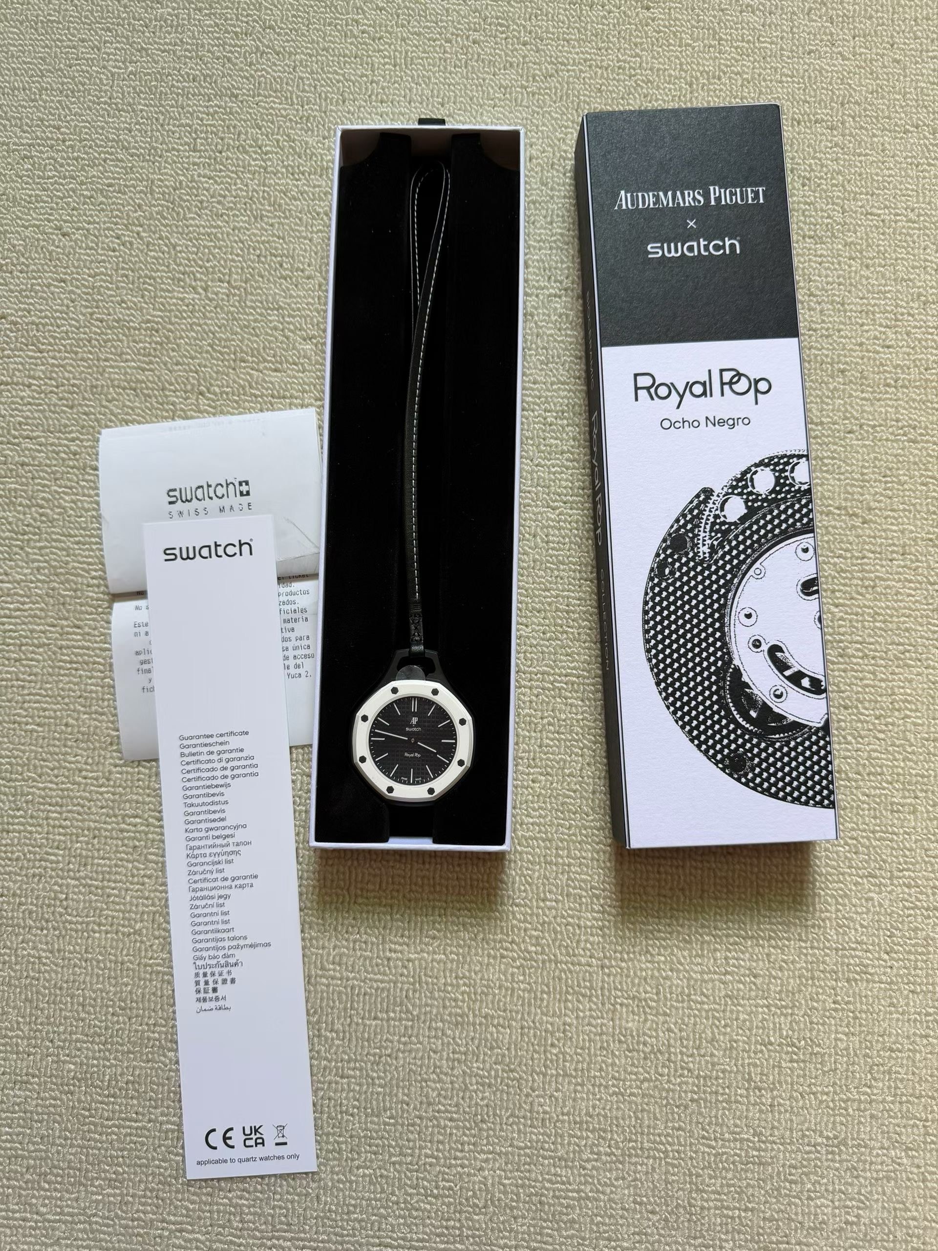 Swatch x Audemars Piguet Royal Pop Ocho Negro "Black"