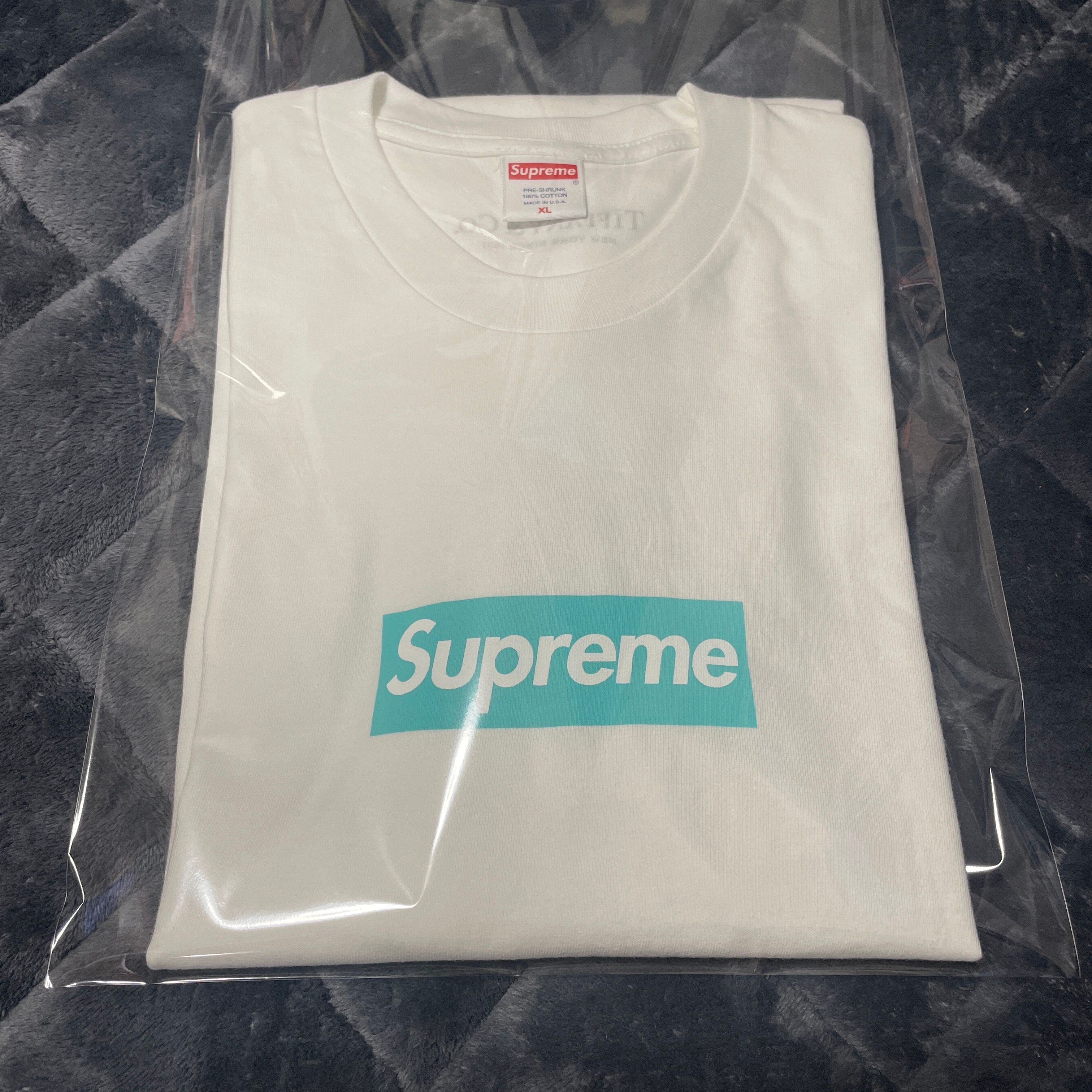 Supreme / Tiffany & Co. Box Logo Tee "White"